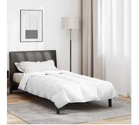vidaXL Couettes & Duvets Blanc 140 x 220 cm Bas, Déco de chambre cozy, couverture matelassée, couette douce, duvet de luxe 42007645