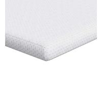 vidaXL Couette en Mousse à mémoire de Forme en Gel 180 x 200 cm, Blanc, 100% Polyester, Finition Mate, Lavable en Machine, pour Usage intérieur, Pas Besoin d'assemblage, ajoute du Style à ta Chambre,