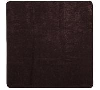 Vidaxl Coureur De Tapis Marsa Anthracite 100 X 100 Cm Polyester Et Pvc