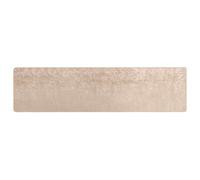Vidaxl Coureur De Tapis Marsa Beige 100 X 450 Cm Polyester Et Pvc