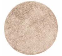 Vidaxl Coureur De Tapis Marsa Beige 120 X 120 Cm Polyester Et Pvc