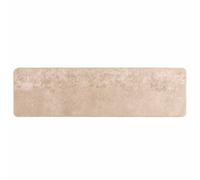 Vidaxl Coureur De Tapis Marsa Beige 50 X 200 Cm Polyester Et Pvc