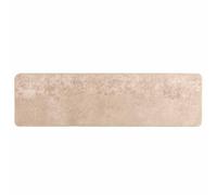vidaXL Coureur de Tapis MARSA Beige 50 x 200 cm Polyester et PVC