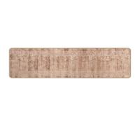Vidaxl Coureur De Tapis Marsa Blanc 50 X 400 Cm Polyester Et Pvc