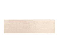 vidaXL Coureur de Tapis MARSA Crème 250 x 100 cm Polyester et PVC