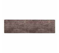 Vidaxl Coureur De Tapis Marsa Gris 400 X 80 Cm Polyester Et Pvc
