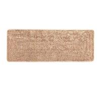 Vidaxl Coureur De Tapis Marsa Jaune 100 X 250 Cm Polyester Et Pvc