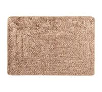 Vidaxl Coureur De Tapis Marsa Jaune 120 X 170 Cm Polyester Et Pvc