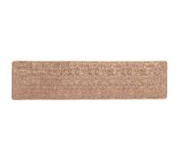 Vidaxl Coureur De Tapis Marsa Jaune 80 X 300 Cm Polyester Et Pvc