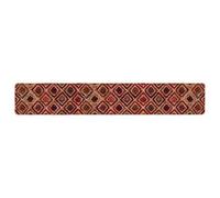 Vidaxl Coureur De Tapis Marsa Multicolore 50 X 250 Cm Polyester Et Pvc