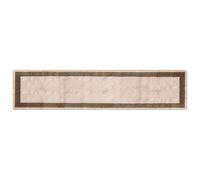 Vidaxl Coureur De Tapis Marsa Noir 80 X 350 Cm Polyester Et Pvc