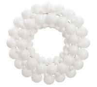 vidaXL Couronne de Noël blanc 45 cm polystyrène 356126