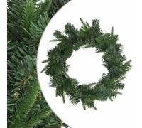 vidaXL Couronne de Noël Vert Ø 30 cm PVC et PE