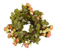 vidaXL Couronnes de Noël fleurs 6 pcs. coucher de soleil 215 cm
