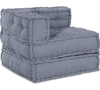 vidaXL Coussin 4 pcs Gris 70 x 70 x 54 cm Polyester