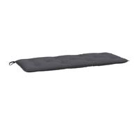vidaXL Coussin de banc de jardin d'extérieur Anthracite 120×50×7 cm Tissu Oxford