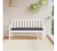 vidaXL Coussin de banc de jardin anthracite 150x50x7 cm tissu oxford 314956