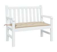 Vidaxl Coussin De Banc De Jardin Beige 100x50x7 Cm Tissu Oxford