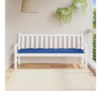 Vidaxl Coussin De Banc De Jardin Bleu 180x50x7 Cm Tissu Oxford