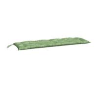 Vidaxl Coussin De Banc De Jardin Motif De Feuilles 150x50x7 Cm
