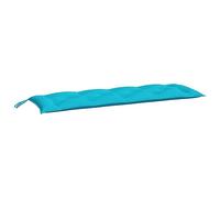 vidaXL Coussin de Banc de Jardin, Coussin de Siège, Coussin de Banc de Patio, Coussin de Meuble de Jardin d'Extérieur, Turquoise 150x50x7 cm Tissu Oxford