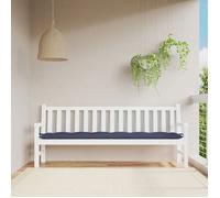 vidaXL Coussin de banc de jardin 379022 – Tissu Oxford bleu marine extérieur/intérieur