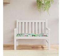 vidaXL Coussin de Banc de Jardin, Galette de Chaise Antidérapante, Décoration Terrasse Patio Salle de Séjour 361115 Blanc G