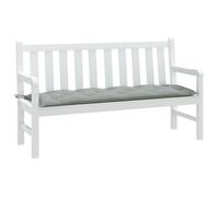 vidaXL Coussin de banc de jardin 180x50x7 cm tissu beige mélangé