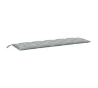 vidaXL Coussin de Banc de Jardin Gris Clair mélangé 180x50x7 cm Tissu, Coussin, Coussin de Banc, Coussin de Jardin, Coussin d'extérieur