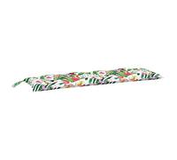 vidaXL Coussin de banc de jardin Tissu Oxford Multicolore 150x50x7 cm