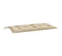 vidaXL Coussin de banc de jardin imperméable Tissu Oxford 110x50x7 cm Rouge