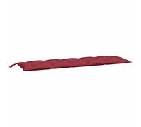 vidaXL Tuinbankkussen 180x50x7 cm oxford stof wijnrood361630 Rouge G