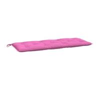 vidaXL Coussin de Banc de Jardin Rose 120x50x7 cm Tissu, Coussin, Coussin de Banc, Coussin de Jardin, Coussin d'extérieur, Coussin de siège