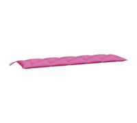 vidaXL Coussin de banc de jardin Oxford 180x50x7 cm Rose