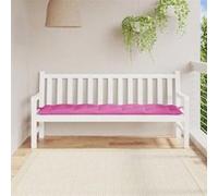 Tuinbankkussen 180x50x7 cm oxford stof roze361638