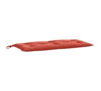 vidaXL Coussin de banc de jardin 100x50x7 cm Rouge mélangé – Tissu
