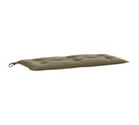 vidaXL Coussin de Banc de Jardin Taupe mélangé 100x50x7 cm Tissu, Coussin, Coussin de Banc, Coussin de Jardin, Coussin d'extérieur, Coussin de siège
