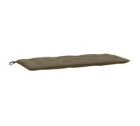 vidaXL Coussin de Banc de Jardin Taupe mélangé 120x50x7 cm Tissu, Coussin, Coussin de Banc, Coussin de Jardin, Coussin d'extérieur, Coussin de siège