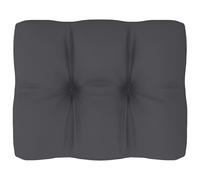 Vidaxl Coussin De Canapã© Palette Anthracite 50x40x10 Cm
