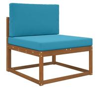 vidaXL Coussin de canapé d'extérieur 2 pcs Bleu Royal Polyester, Coussin en Mousse Moderne pour extérieur, résistant à la décoloration pour Un Confort Assis, décoratif et Durable