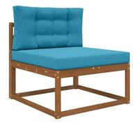 vidaXL Coussin de canapé d'extérieur 2 pcs Bleu Royal Polyester, Coussin en Mousse Moderne pour extérieur, résistant à la décoloration pour Un Confort Assis, décoratif et Durable