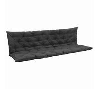 Vidaxl Coussin De Chaise Balançoire Anthracite 200 X 49 X 6 Cm