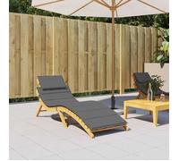 vidaXL Coussin de Chaise Longue Coussin de Transat de Patio Coussin de Bain de Soleil de Jardin Extérieur Terrasse 314158