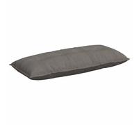 Vidaxl Coussin De Dos Gris Clair 120 X 50 Cm Tissu En Velours Côtelé
