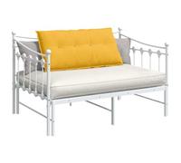 vidaXL Coussin de Dos Jaune Clair 100 x 50 cm Tissu en Velours côtelé, Salon, Contemporain, Coussin de Soutien rectangulaire, Coussin velouté, Housses Amovibles, Accent de Dossier Moelleux