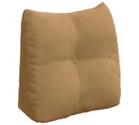 Vidaxl Coussin De Dos Marron 45 X 24 X 50 Cm Velours