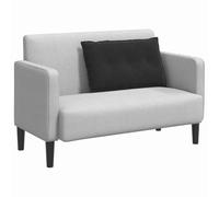 vidaXL Coussin de dos rectangulaire 80 x 50 cm noir, velours côtelé, housse amovible