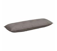 Vidaxl Coussin De Dos Taupe 140 X 19 X 50 Cm Tissu