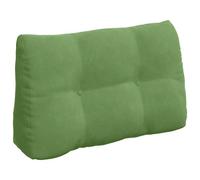 Vidaxl Coussin De Dos Vert Clair 80 X 24 X 50 Cm Velours