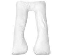 vidaXL Coussin de grossesse 90 x 145 cm Blanc